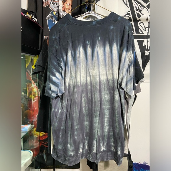 Liquid Blue slayer tie dye band tee shirt - Picture 2 of 5